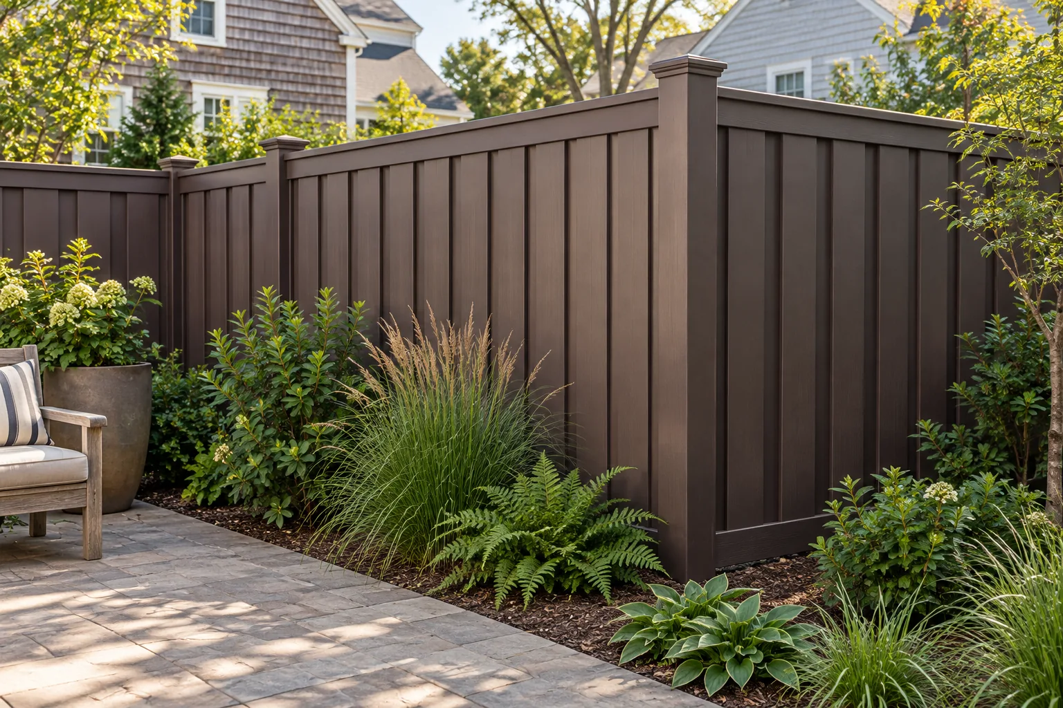 Vertical composite privacy · alternate property setting