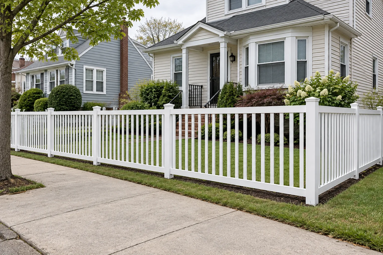 Irvine · full fence view
