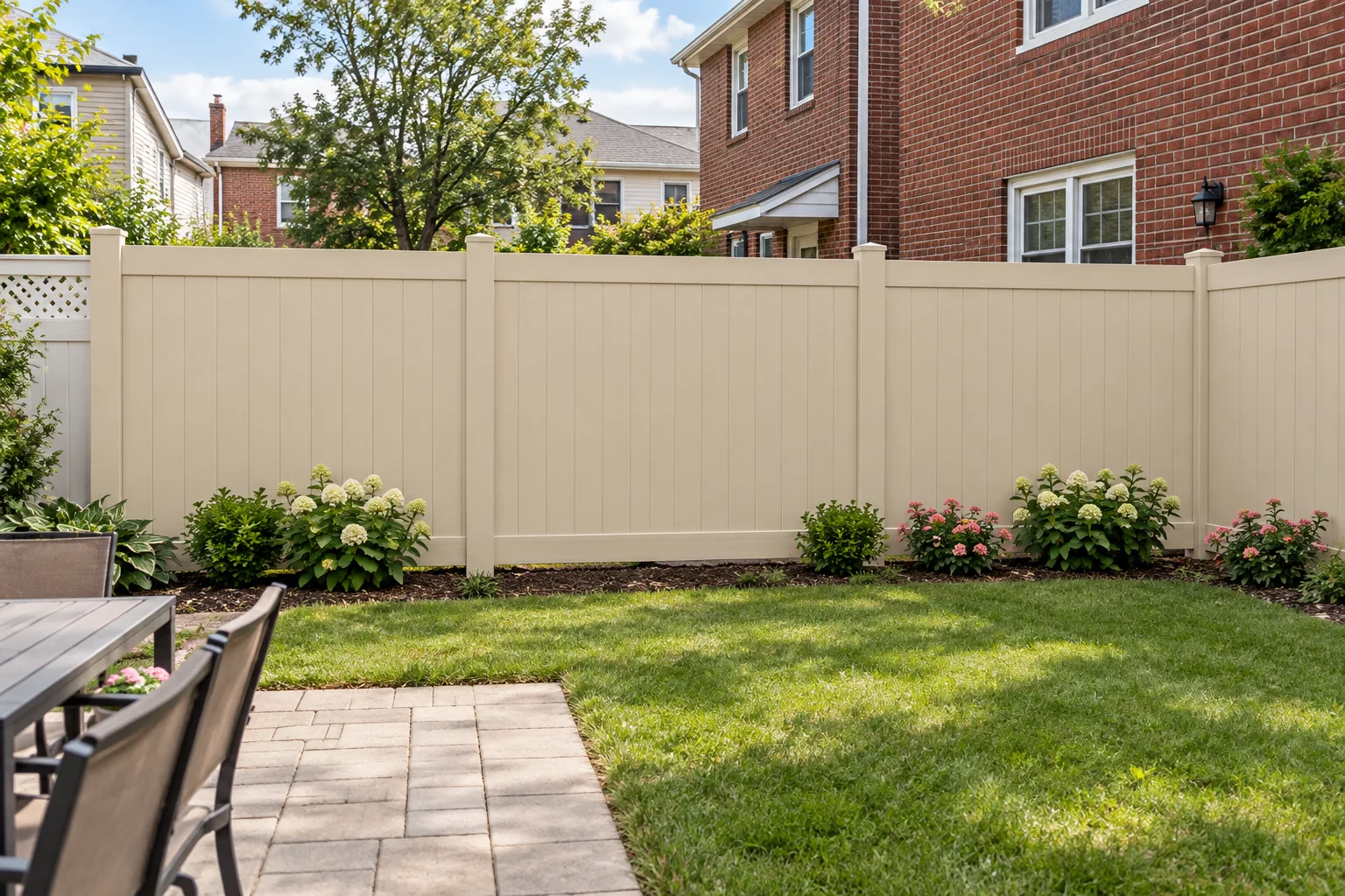 Tan Hamilton · full fence view