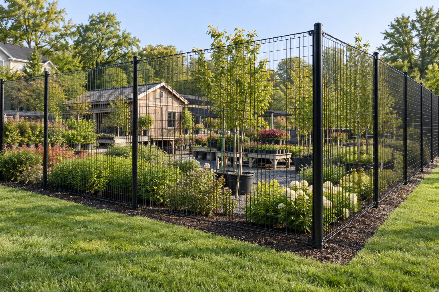 Deer fencing · property setting