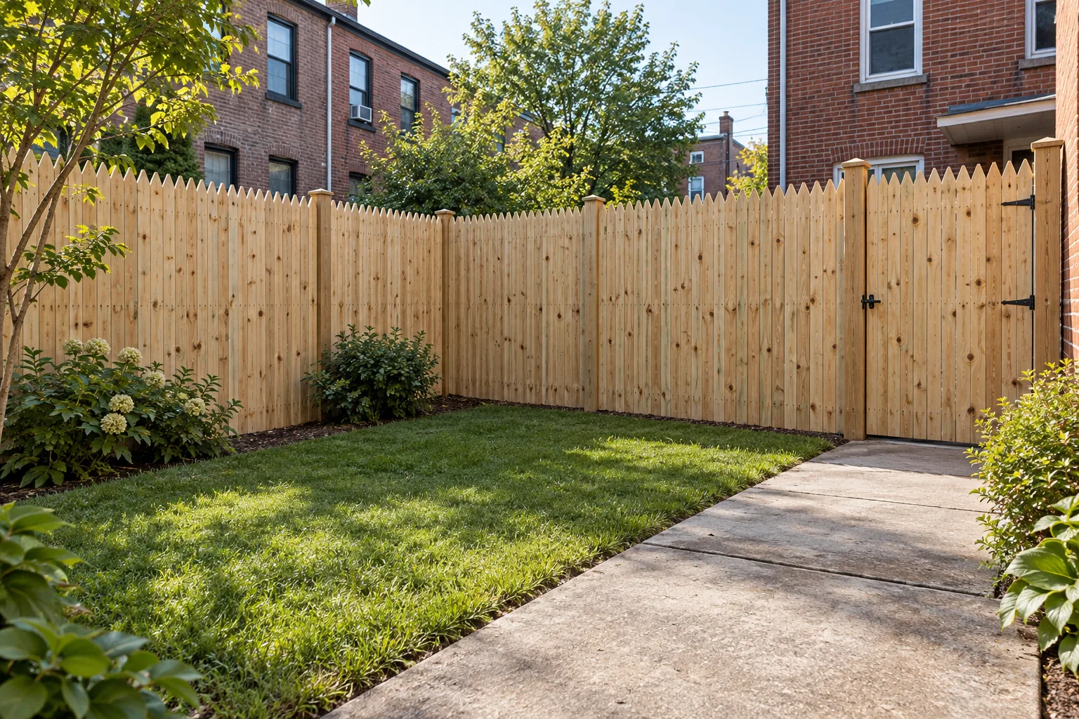 Stockade privacy · property setting