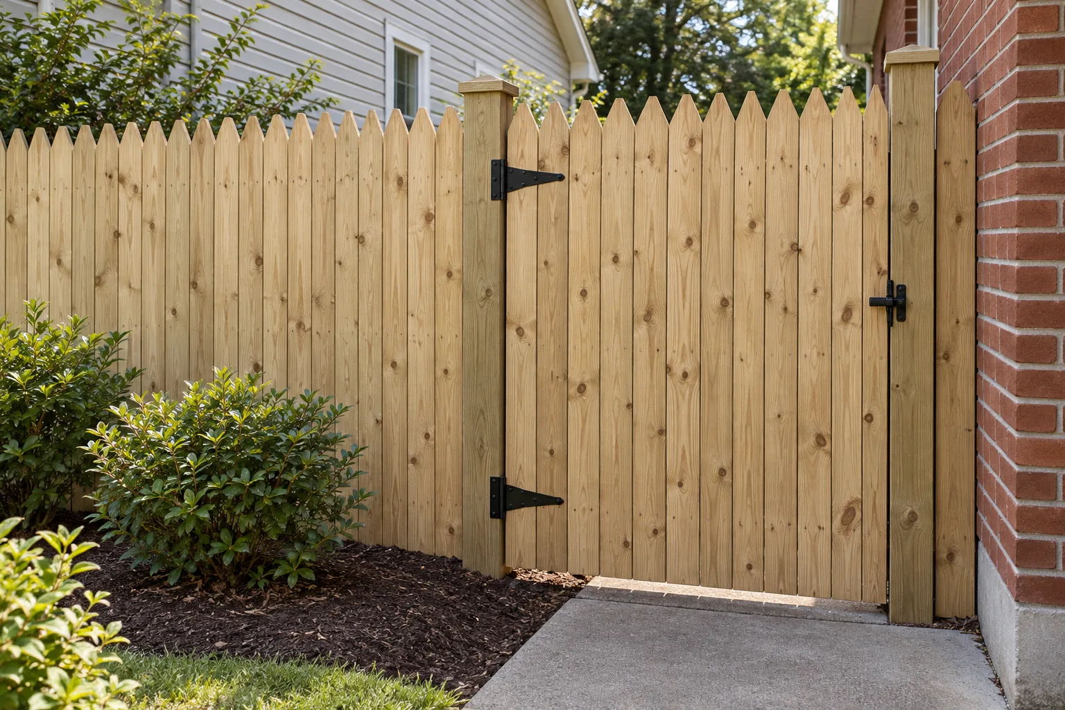 Stockade privacy · gate design