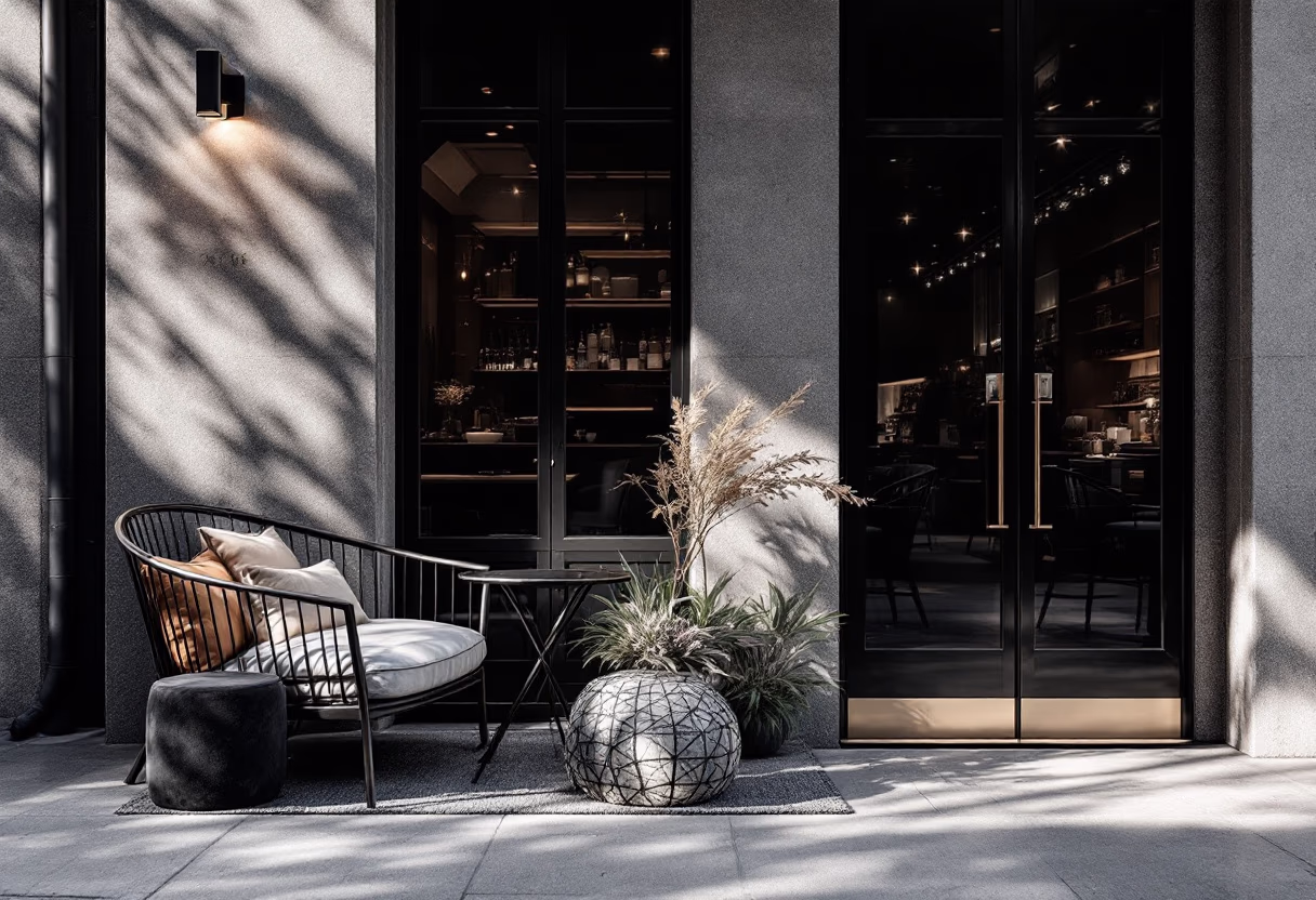 image of cafe exterior