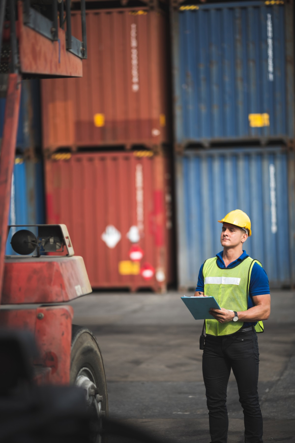 Hands of business people pointing and discussing charts and graphs on printed reports at a desk.