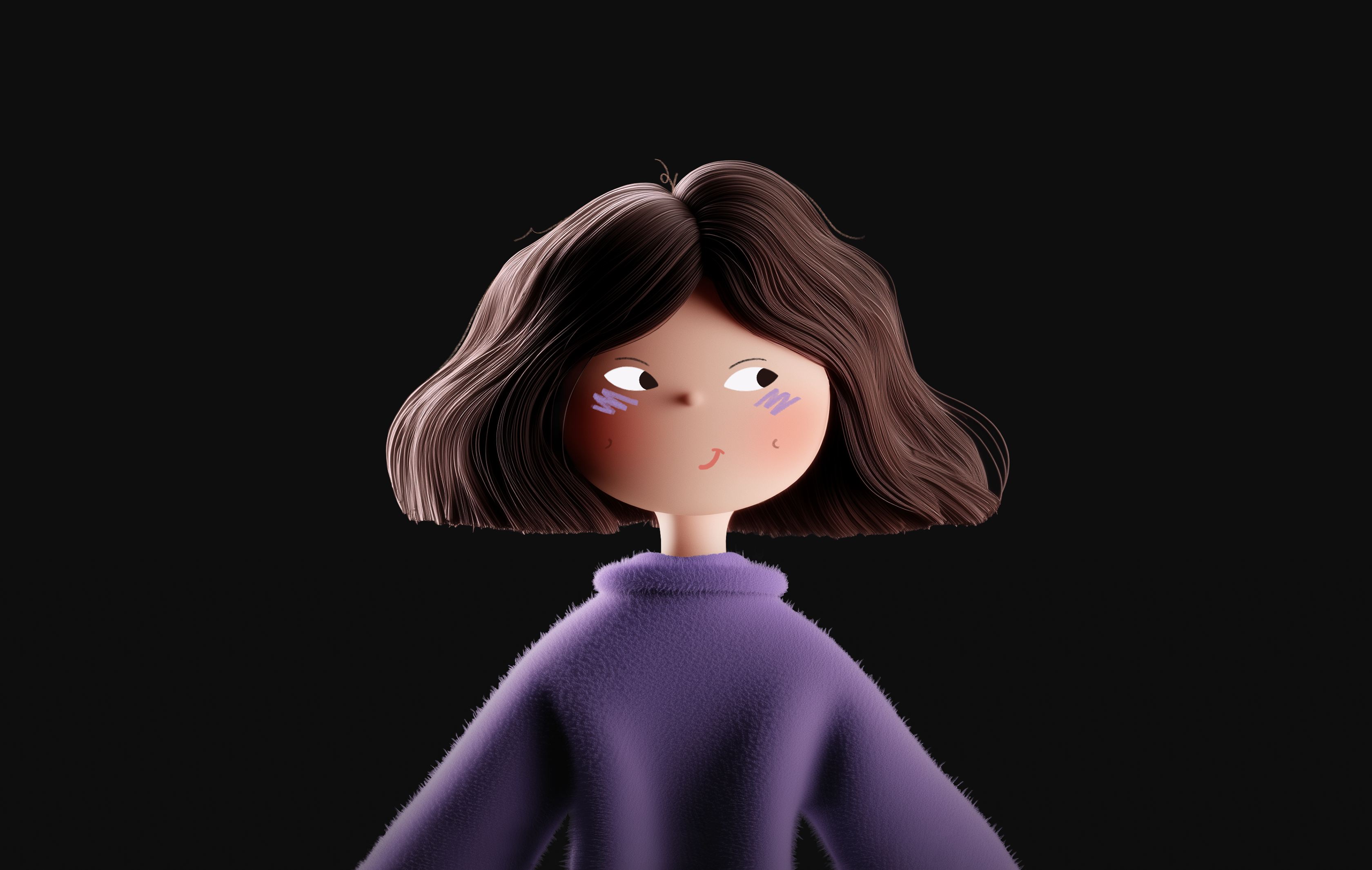 3d character of Martina
