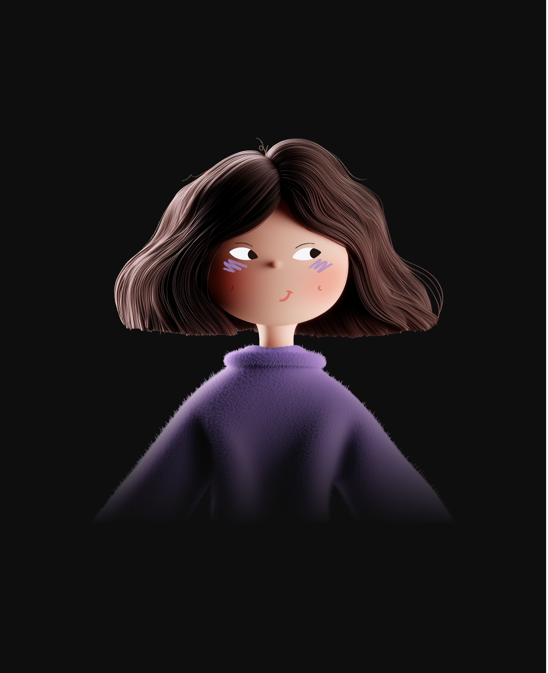 3d character of Martina