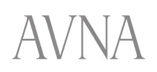 AVNA brand logo text in serif font.
