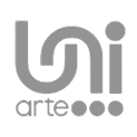 Logo with stylized letters 'uni' and the word 'arte' followed by three dots.