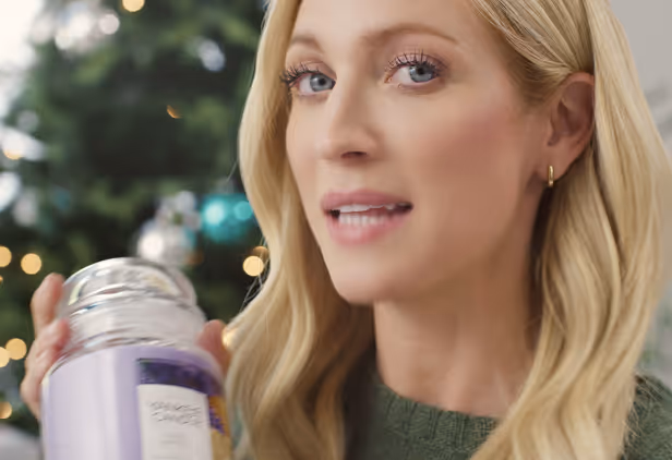 Yankee Candle videoshoot. Styling by Siena Montesano, hair by Rick Henry, makeup by Samuel Paul.