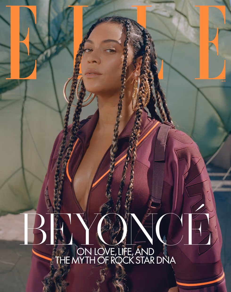 Elle Photoshoot featuring Beyonce Jan 2020