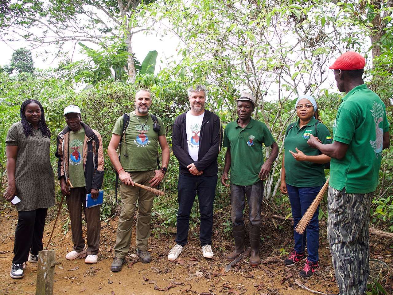 visiting-Abyeng-Most Mature Iboga Farm in the World