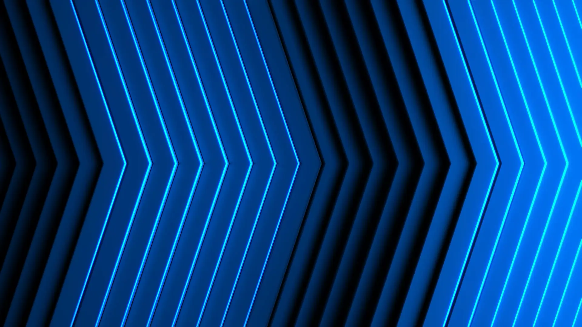 A blue abstract background with lines.