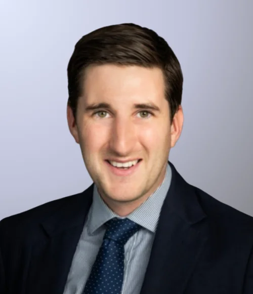 Portrait of Hector McKirdy, Principal in Delivery and Sales, London.