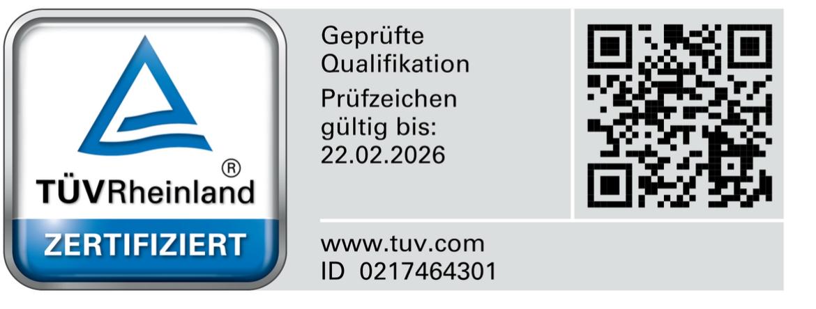 Zertifizierter Kfz-Sachverständiger (TÜVRheinland)