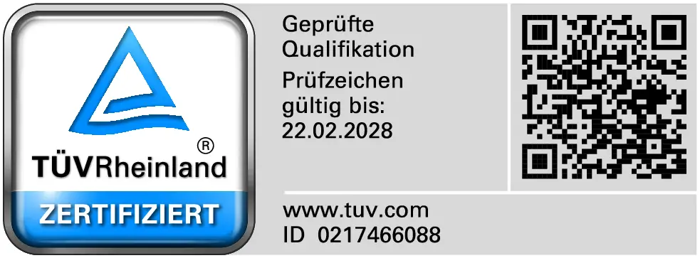 TÜV-zertifizierter Kfz-Sachverständiger