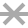Sperrsymbol mit einem diagonalen Kreuz auf weißem Hintergrund.