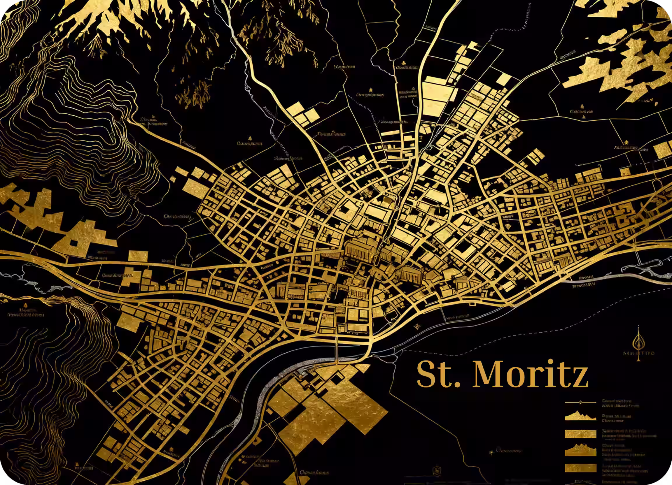 Hintergrund Linien auf der Startseite