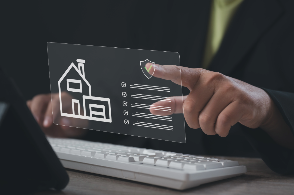 Father and son playing