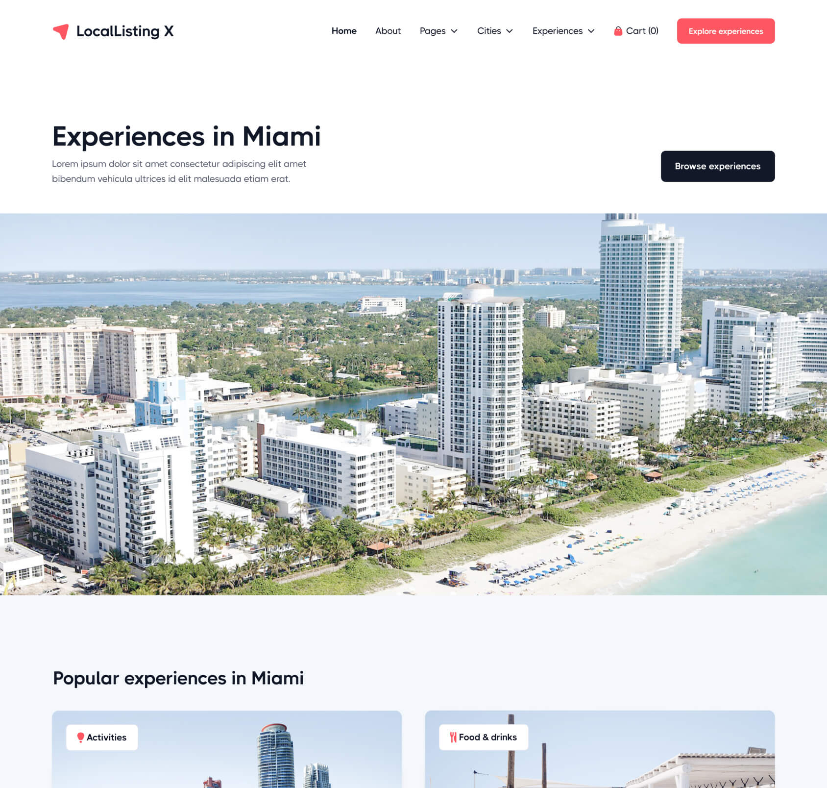 LocalListing X - Location Single Page - Webflow Template