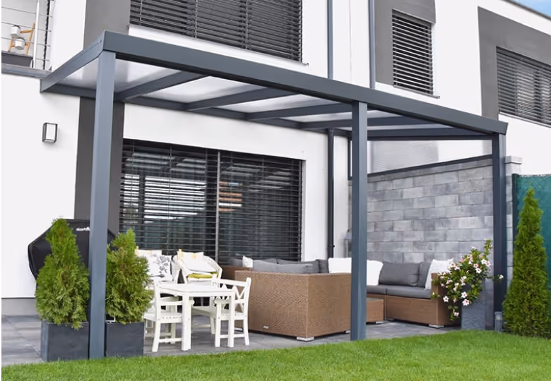 Terrassenüberdachung - Premium XL - unser beliebtestes Terrassendach Modell