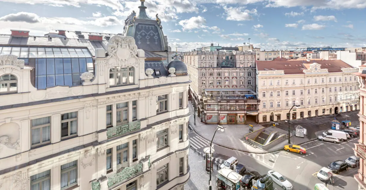 Praha – okolí naší kanceláře na Perlové ulici