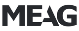 MEAG logo in bold black letters.