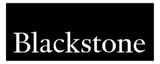 Blackstone logo in white text on a black background.