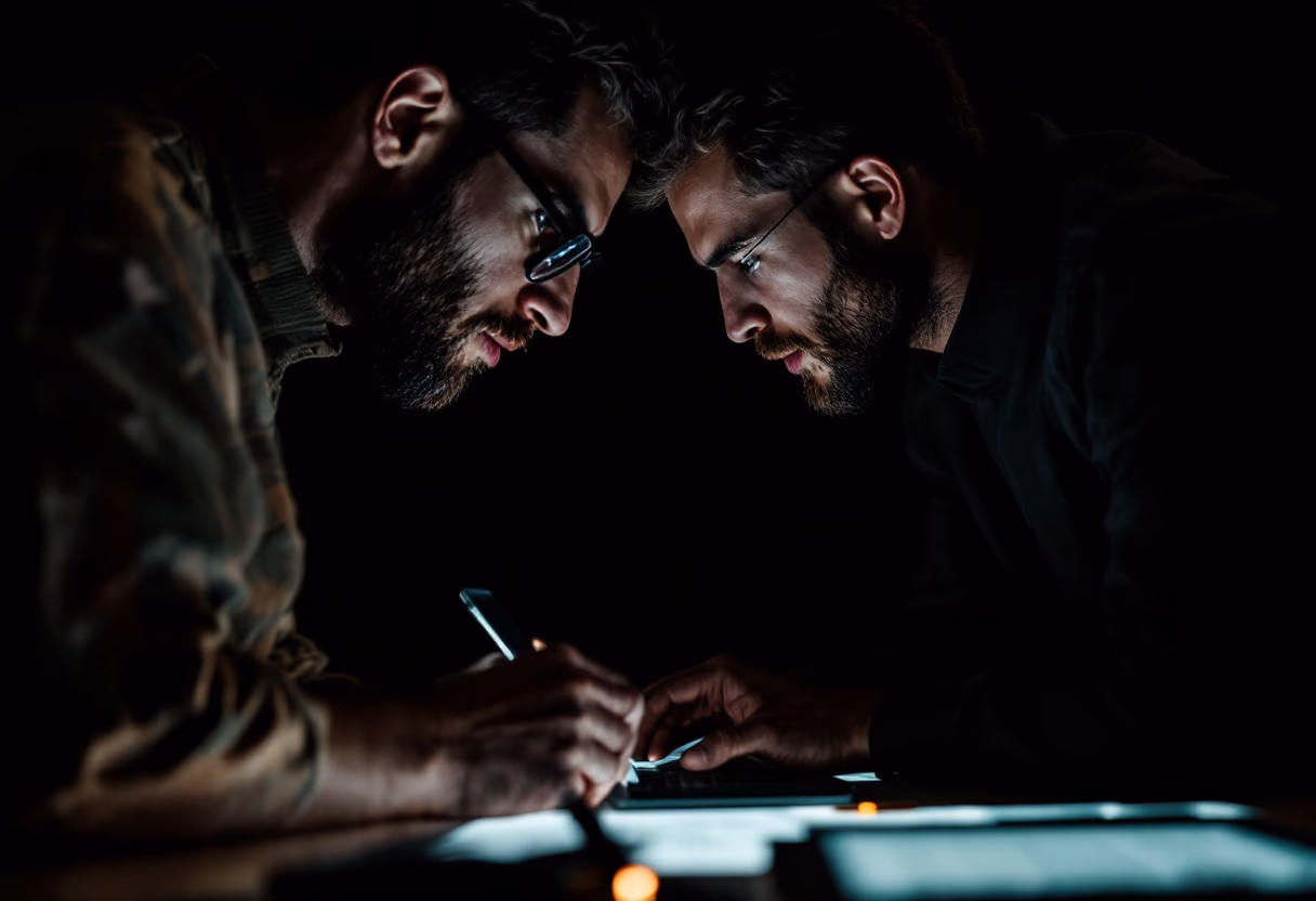 image of graphic designers collaborating