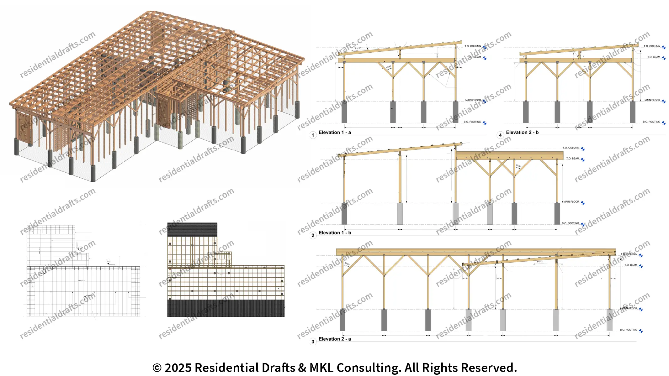 Custom Aviary Structural Drafting: Framing, foundation and biosecurity detailing for a robust, predator-proof agricultural structure. Contact Us!