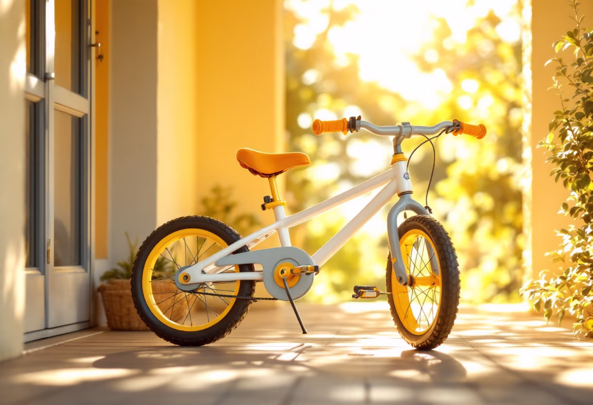 image of kids' bikes (for a bicycle shop)