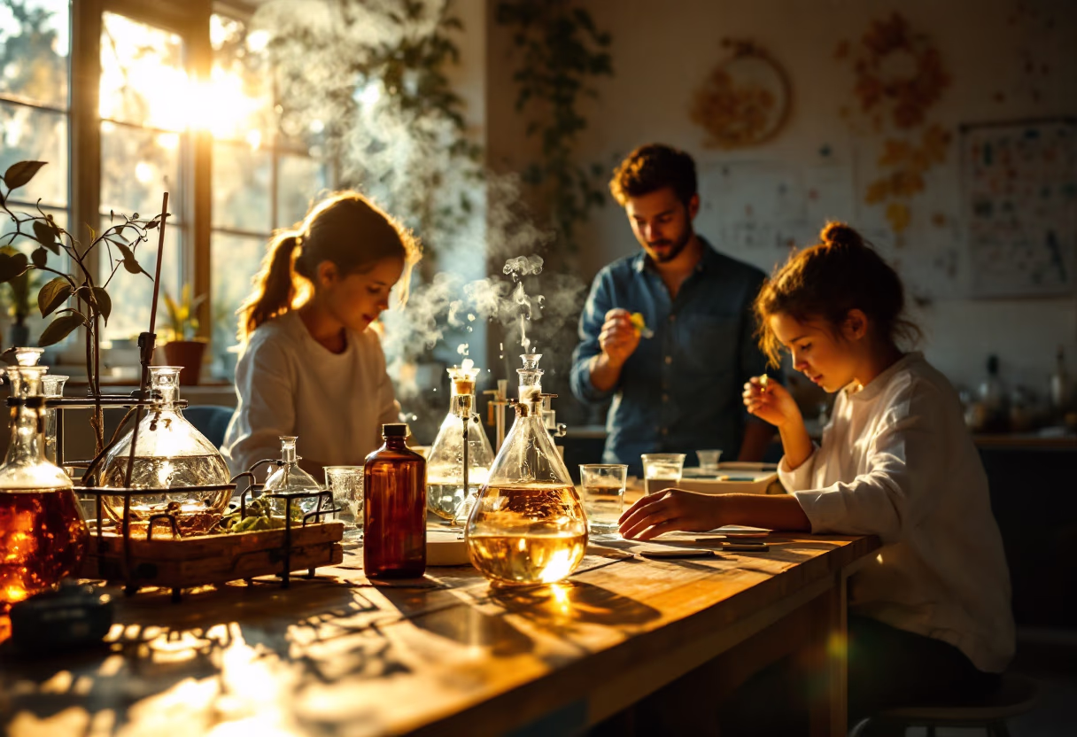 image of science experiment (for a schools (k12))