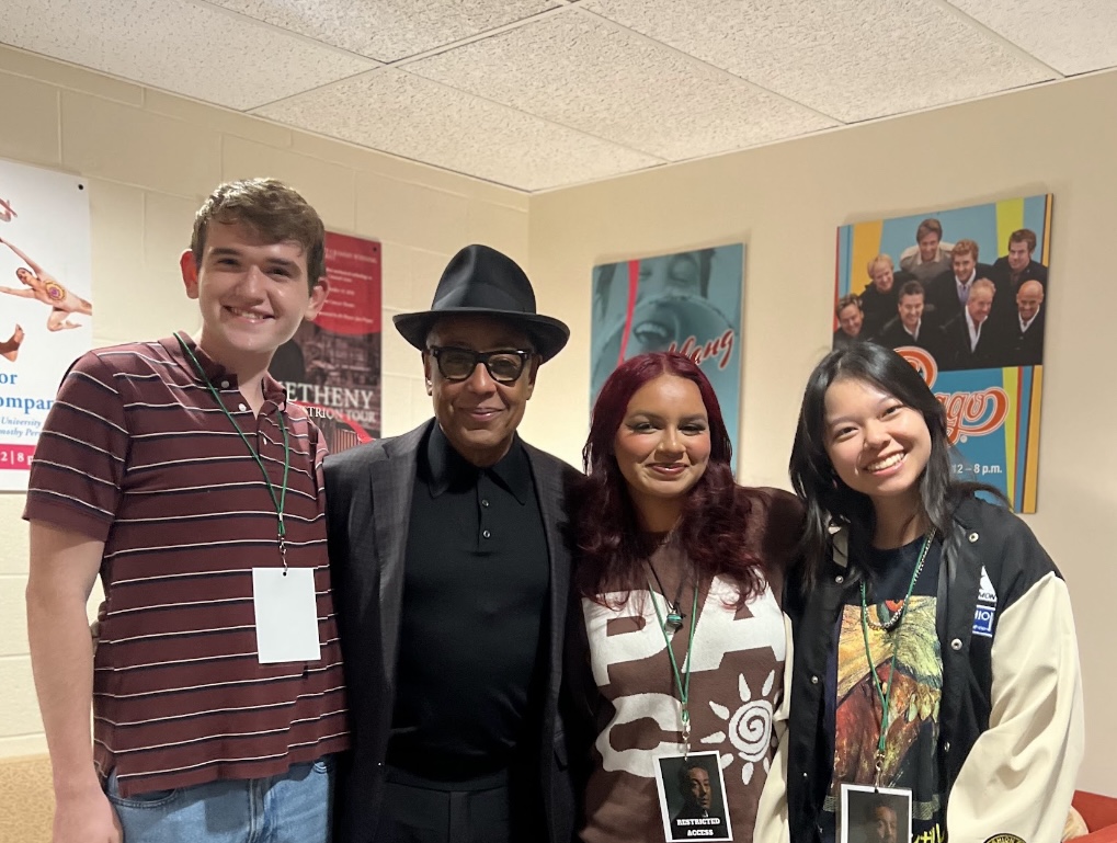 A group photo with the SAPB Marketing Team and Giancarlo Esposito.
