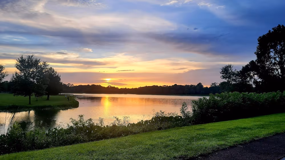 Lake Mayer Park Stock Image