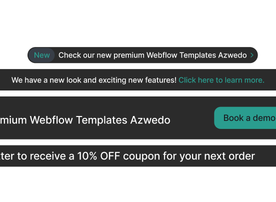 Neom Portfolio Template - Designed by Azwedo.com and Wedoflow.com