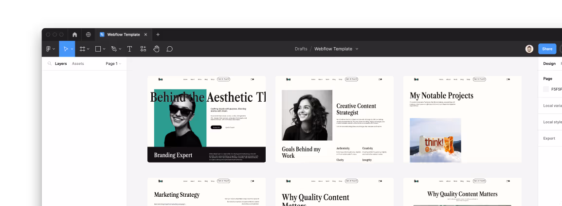 Neom Portfolio Template - Designed by Azwedo.com and Wedoflow.comv