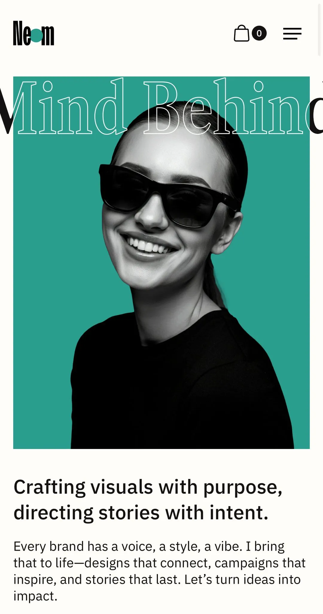 Neom Portfolio Template - Designed by Azwedo.com and Wedoflow.comv