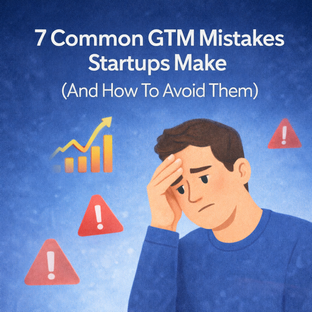 7 Common GTM Mistakes Startups Make (And How To Avoid Them)