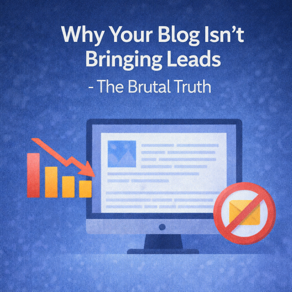 Why Your Blog Isn’t Bringing Leads