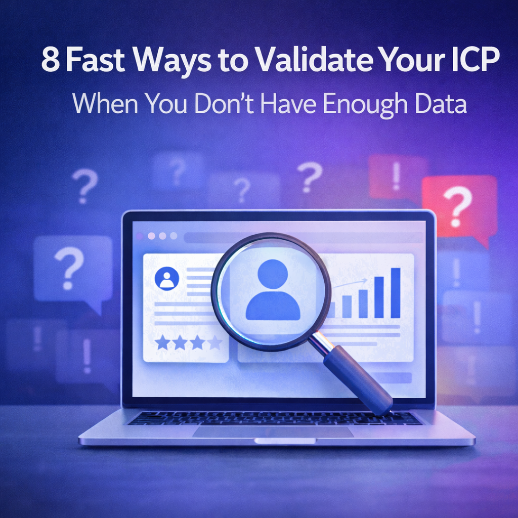8 Fast Ways to Validate Your ICP When You Don’t Have Enough Data