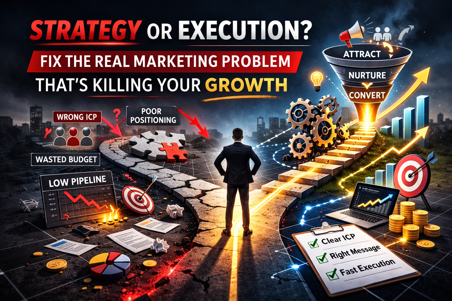How to Know If Your Marketing Problem Is a Strategy Problem or an Execution Problem?