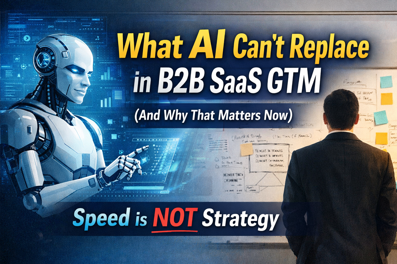 What AI Cannot Replace in B2B SaaS GTM
