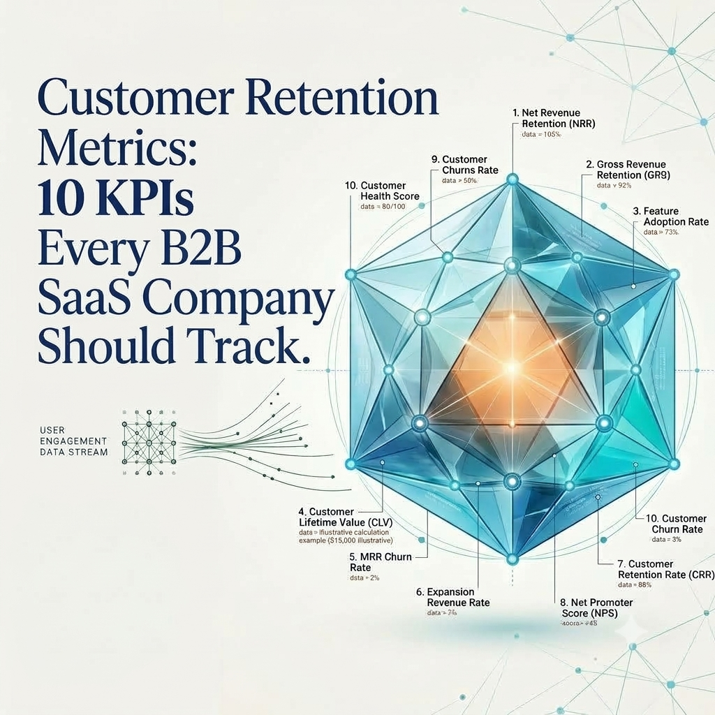 Customer Retention Metrics: 10 KPIs Every B2B SaaS Company Should Track