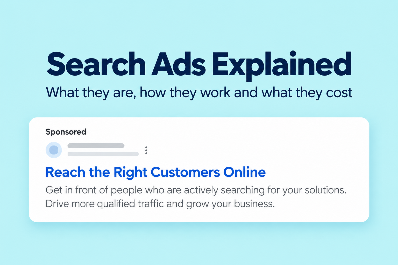 What Are Search Ads? How Search Advertising Works