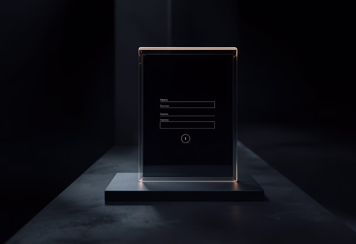 image of a contact form placeholder (for a social media and communication)