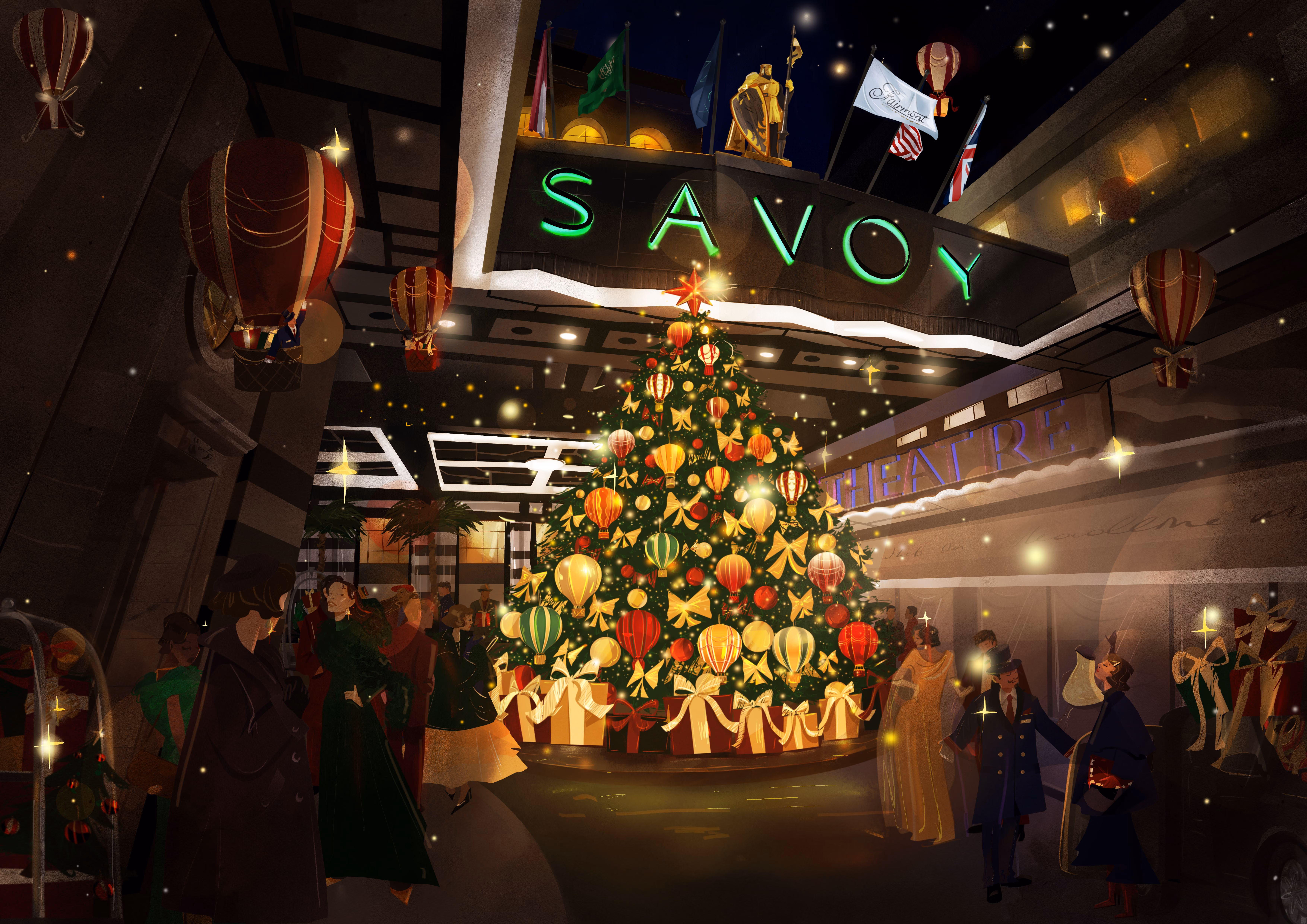 christmas at the savoy