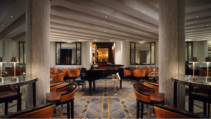 Opening in 1893, the American Bar has welcomed everyone from Churchill to Hemingway. Frequently named the world’s best bar, the menu is inspired by the stories and encounters that have unfolded here. Every drink captures a moment and every visit invites you to add your own story to the bar.