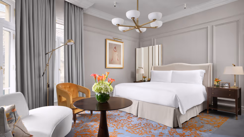 Feel the glamour of it all in a decadent suite before indulging in a complimentary Afternoon Tea for 2, the perfect British experience to kickstart your London stay. 