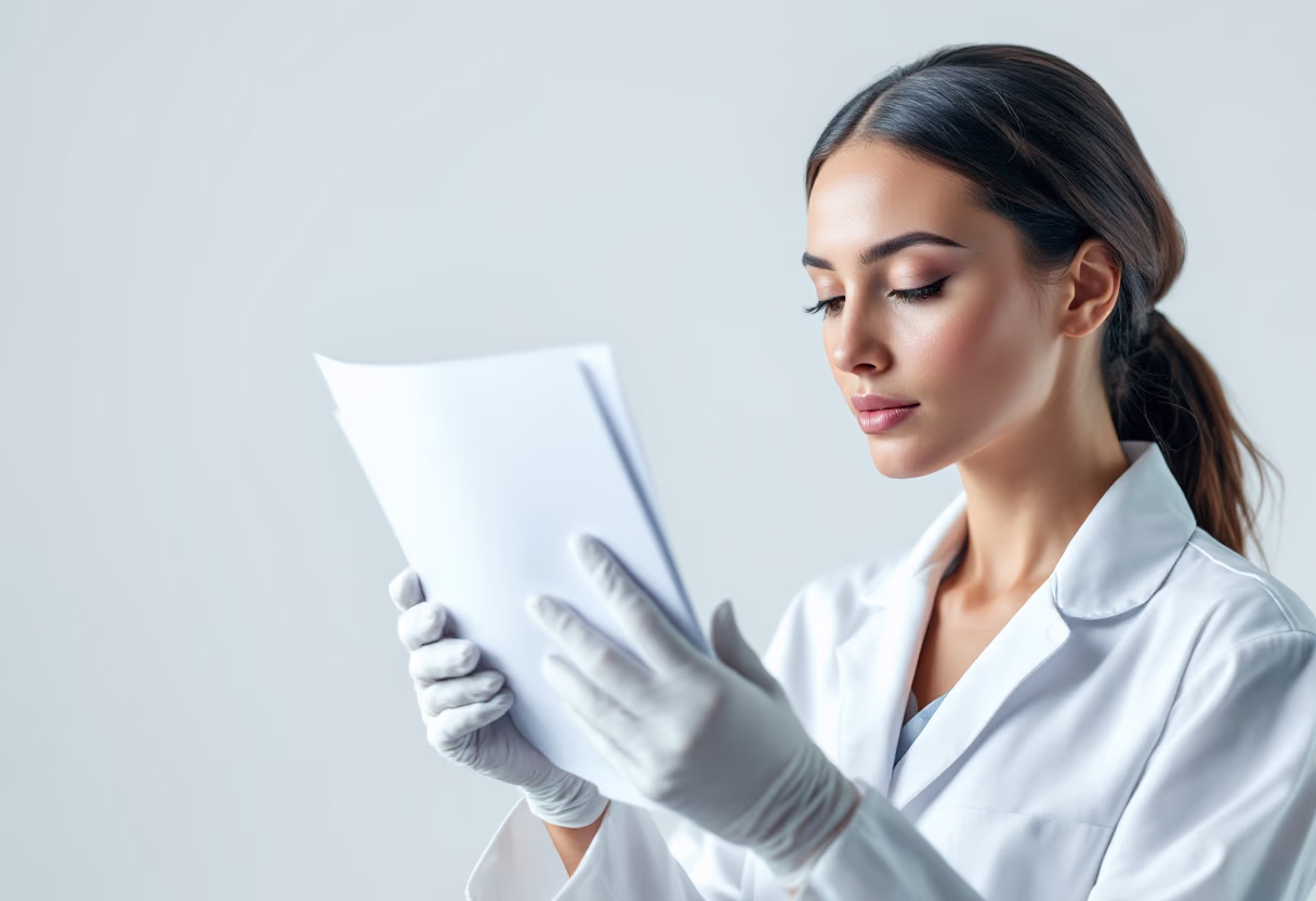 image of job applicants in a discussion at a medical clinic