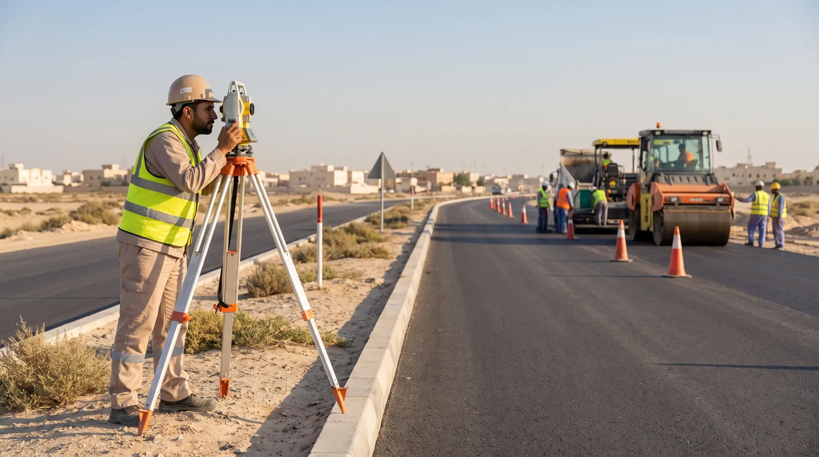 Road construction and civil infrastructure works for recovery and development projects in Gaza