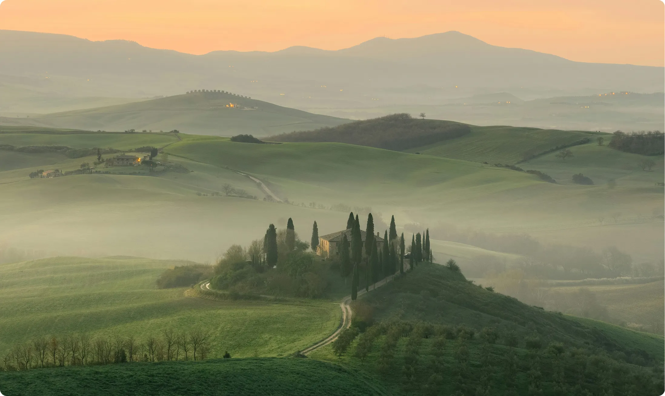 tuscany hills